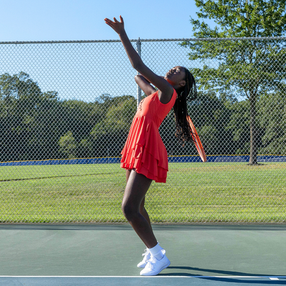 Red Rush Tennis Dress