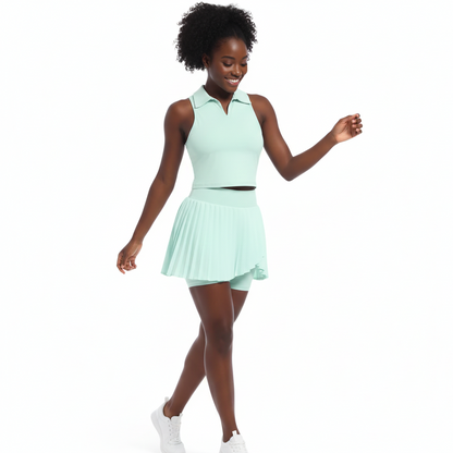 Love U Swing Pleated Set