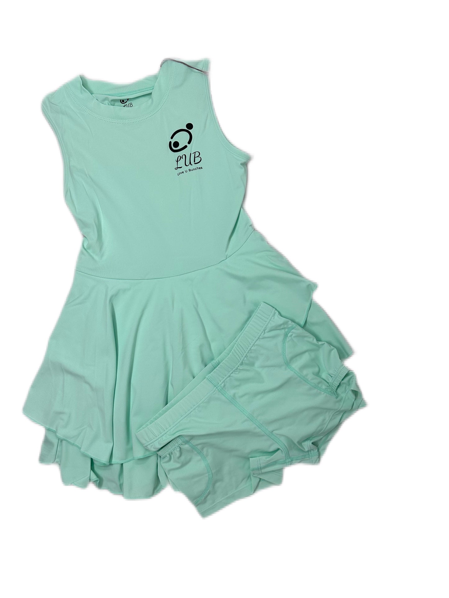 THE GREEN GLIDE TENNIS DRESS