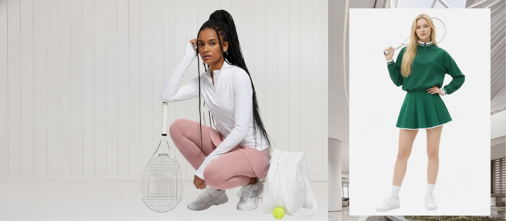 Dress for
Success. On &
Off the Court.